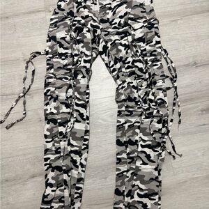 Fashion Nova Camouflage Cargo Pants